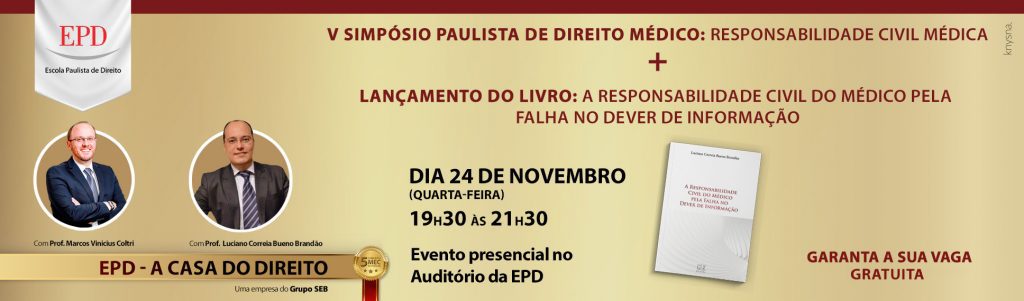 V Simpósio Paulista de Direito Médico na EPD